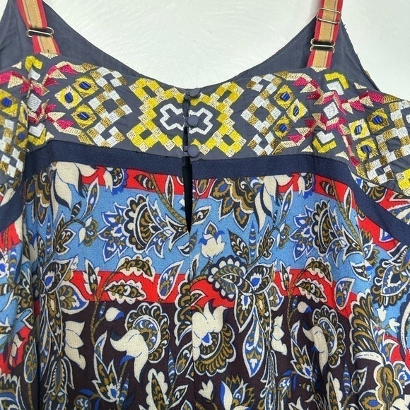 Anthropologie One September beads boho embroidery midi dress Size Small - Picture 7 of 8
